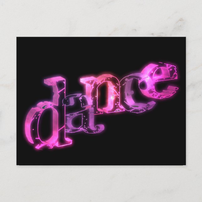 Dance 02 vykort (Framsida)