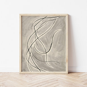 Dance Abstraction Abraham Walkowitz Poster