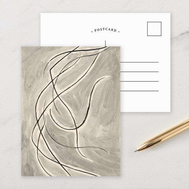 Dance Abstraction | Abraham Walkowitz Vykort (Skapare uppladdad)