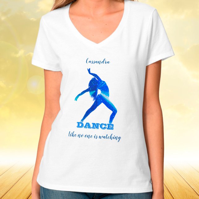Dance Abstrakt T-Shirt (Skapare uppladdad)