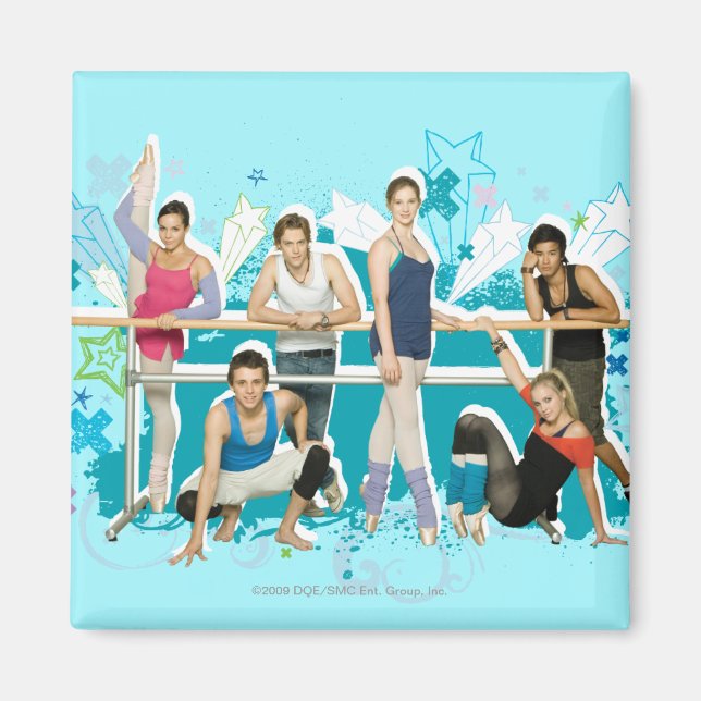 Dance Academy Cast Graphic Magnet (Framsidan)