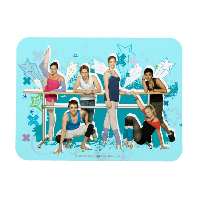 Dance Academy Cast Graphic Magnet (Horisontell)