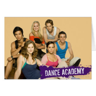 Dance Academy Cast Hälsningskort