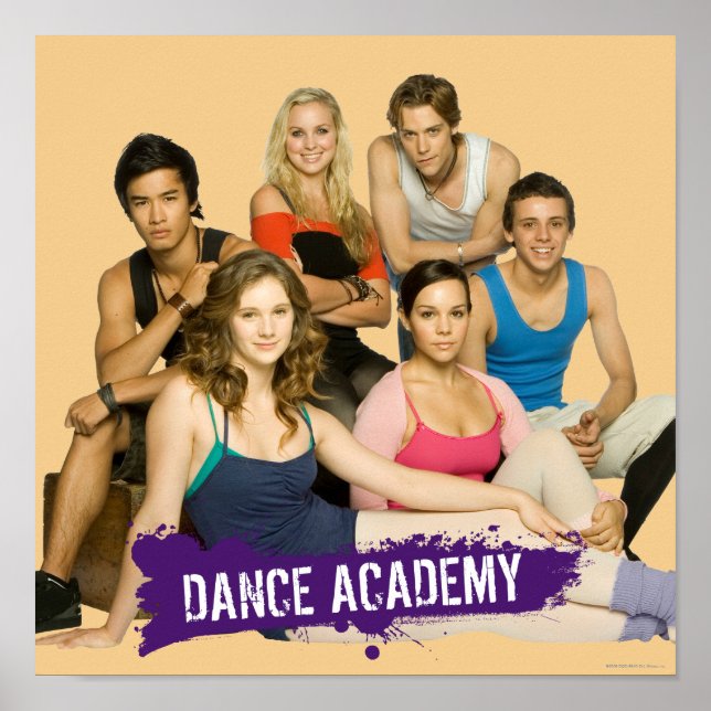 Dance Academy Cast Poster (Framsidan)