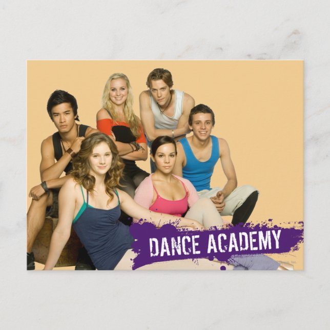 Dance Academy Cast Vykort (Framsida)