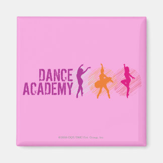Dance Academy Färg Dancers Logotyp Magnet