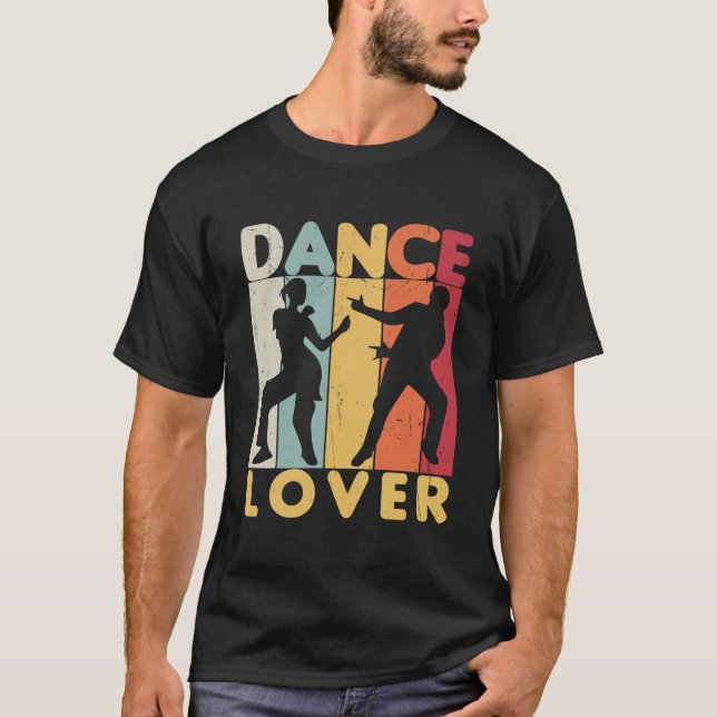 Dance älskare t shirt (Framsida)