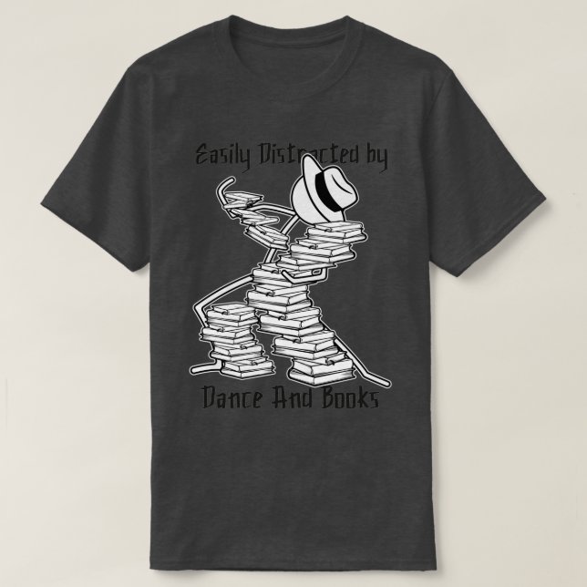 Dance and Bokar Definition Bookworm Reader Bokar 1 T Shirt (Design framsida)