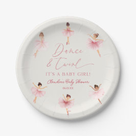 Dance and Twirl Ballerina Rosa Ballet Baby Shower