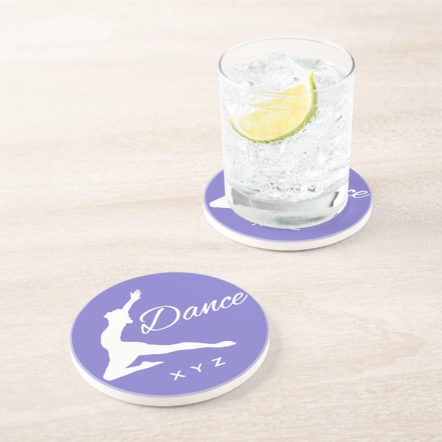 DANCE anpassningsbar monogram och färg underlägg (Sidan)