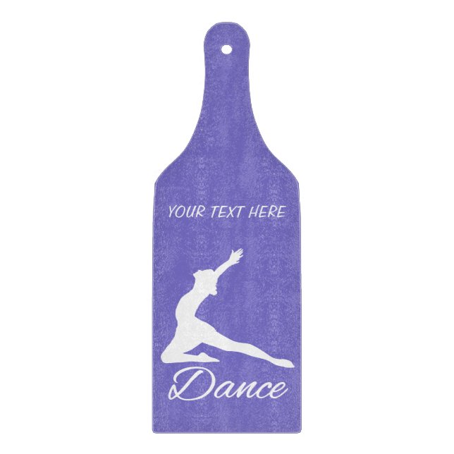DANCE anpassningsbar text och färg-skärningspanel (Framsidan)