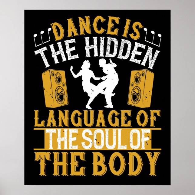 Dance är det Gömt språket i Soul Poster (Framsidan)