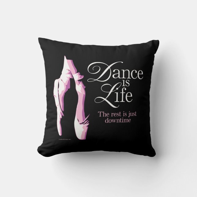 Dance är Life Kudde (Framsida)
