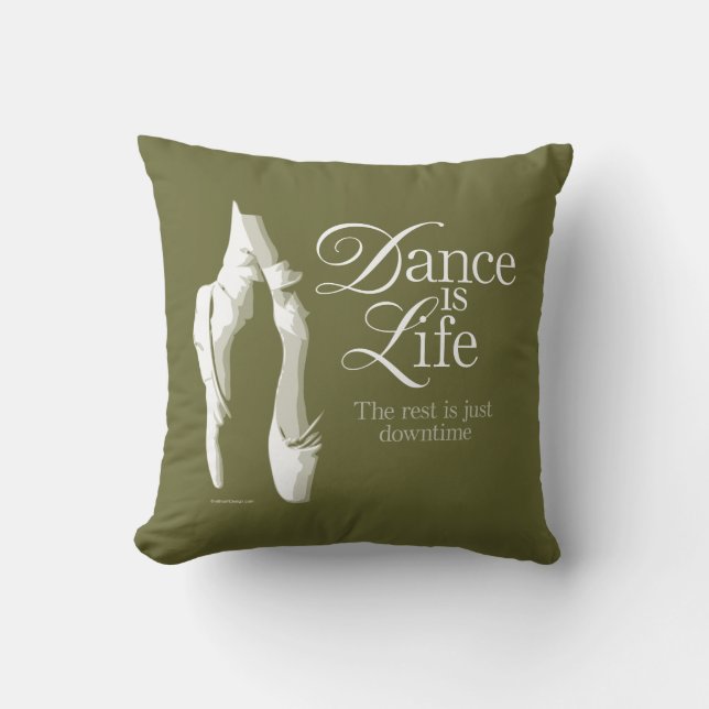 Dance är Life Kudde (Framsida)