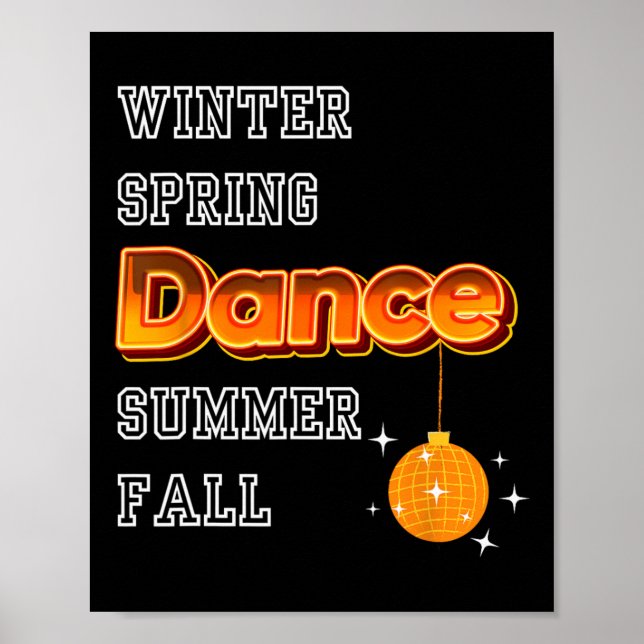 Dance är Life Poster (Framsidan)
