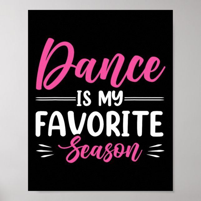 Dance är min favoritsäsong poster (Framsidan)