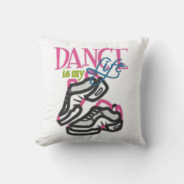Dance är min livs 2-sidig fyllning kudde