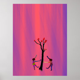 Dance Around aTree Poster