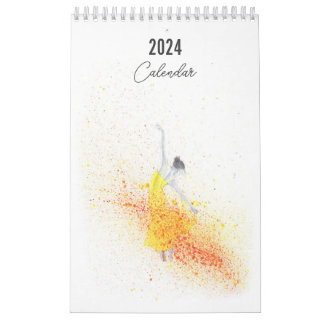 Dance Art Calendar 2024 Kalender