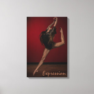 Dance Art Expression Dancer Canvastryck