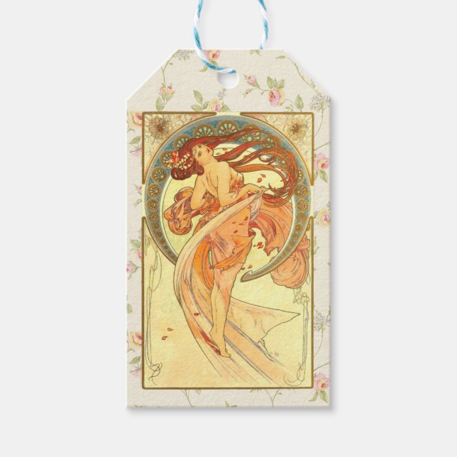 Dance, Art nouveau Presentetikett (Framsidan)