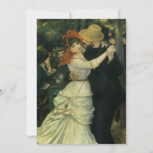 Dance at Bougival by Renoir, Förlovningsfest Inbjudningar
