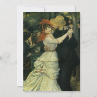 Dance at Bougival by Renoir, Förlovningsfest Inbjudningar
