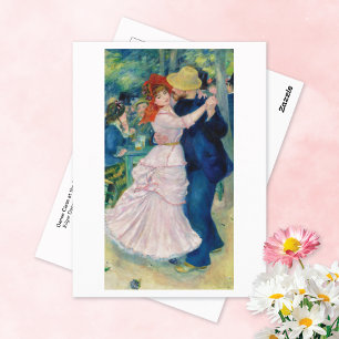 Dance at Bougival Pierre-Auguste Renoir Vykort