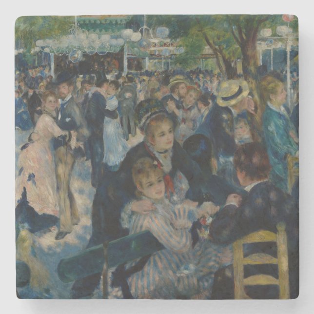 Dance at Le Moulin de la Galette - Auguste Renoir Stenunderlägg (Framsidan)
