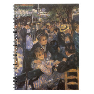 Dance at Le Moulin de la Galette av Pierre Renoir Anteckningsbok