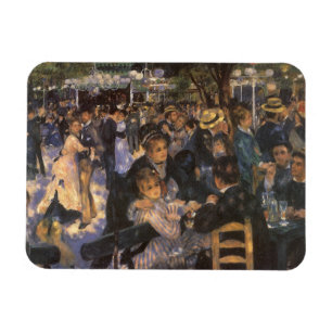 Dance at Le Moulin de la Galette av Pierre Renoir Magnet