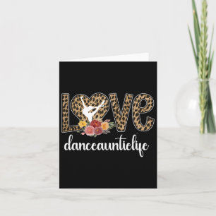 Dance Auntie Life Moster, en dansare proud som dan Kort