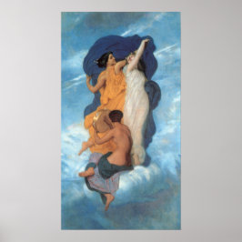 Dance av William-Adolphe Bouguereau Poster