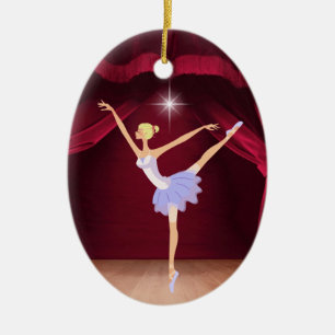 Dance Ballerina - SRF Julgransprydnad Keramik