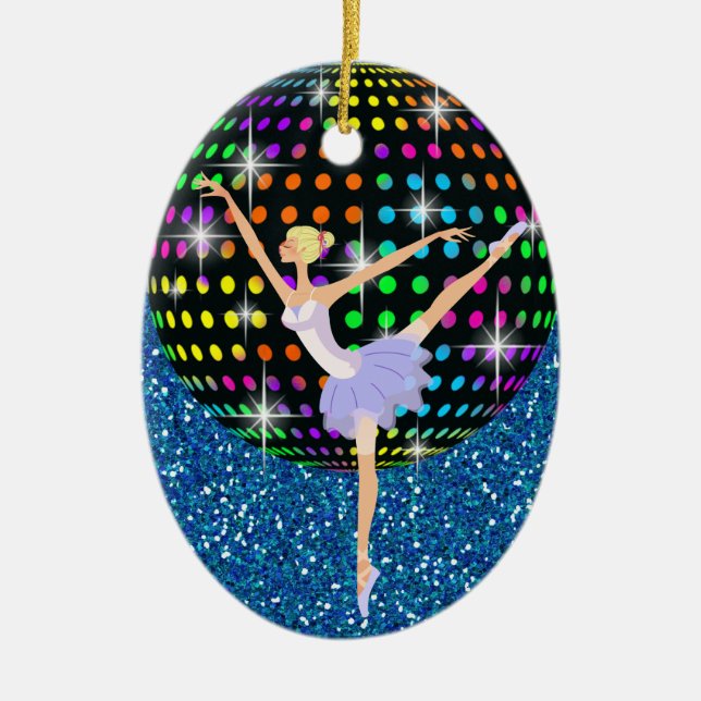 Dance Ballerina - SRF Julgransprydnad Keramik (Framsidan)