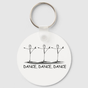 Dance Ballet Ballerina Funny Keychain Nyckelring