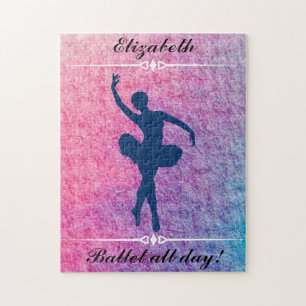 Dance Ballet hela Anpassningsbarna Ballerina Pussel
