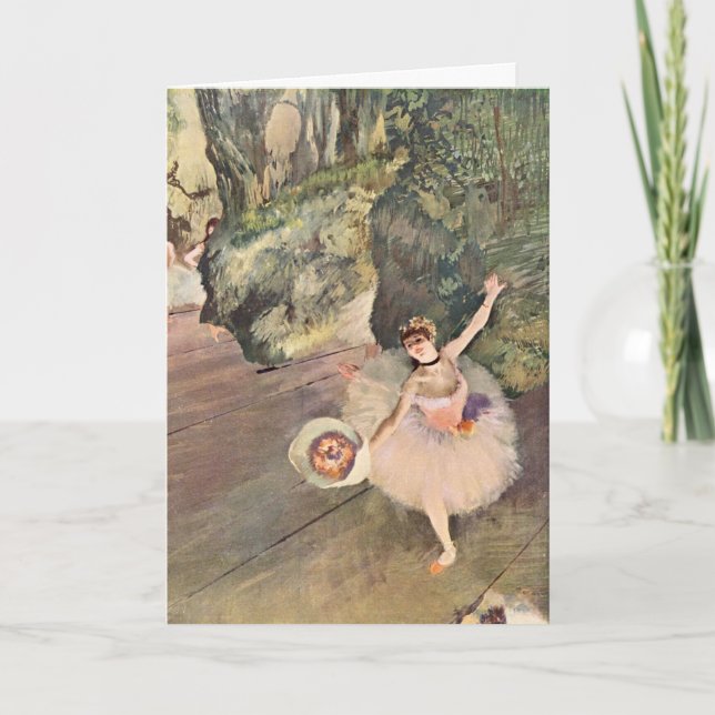 Dance / Ballet - School - Degas Painting Kort (Framsida)