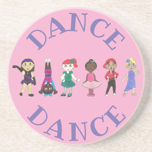 DANCE Ballet Tap Jazz Acro Hip hop Lyrical Dancers Underlägg Sandsten (Framsidan)