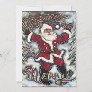 Dance & Be Merry Greeting Card Inbjudningar
