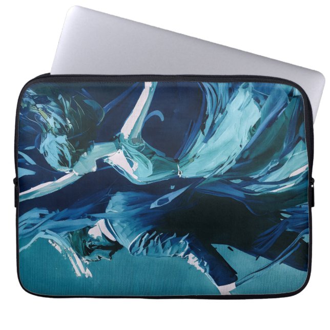 Dance Between Motion And Silence Laptop Fodral (Framsidan)