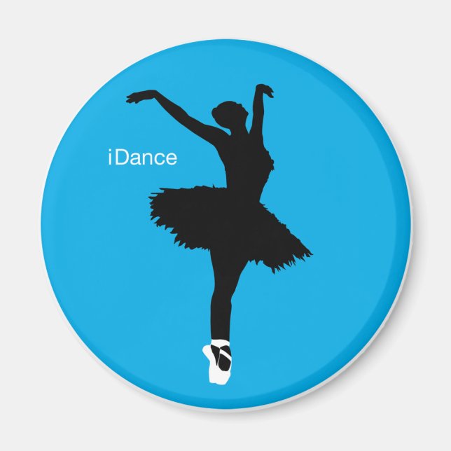 Dance (blå) magnet (Framsidan)