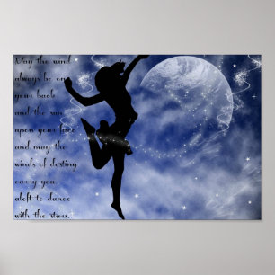 Dance bland stjärnor Poster
