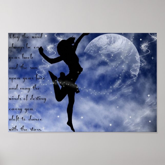 Dance bland stjärnor Poster (Framsidan)