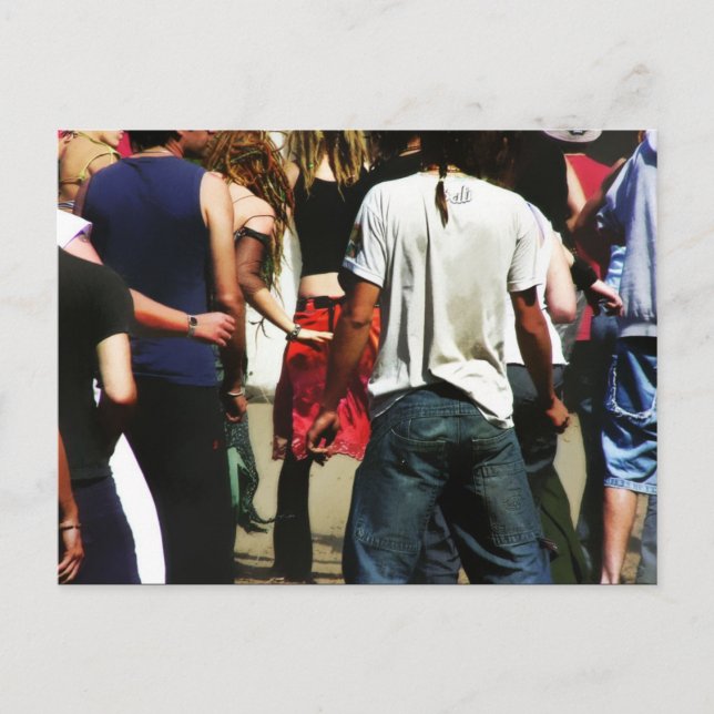 DANCE BODYS POSTCARD VYKORT (Framsida)