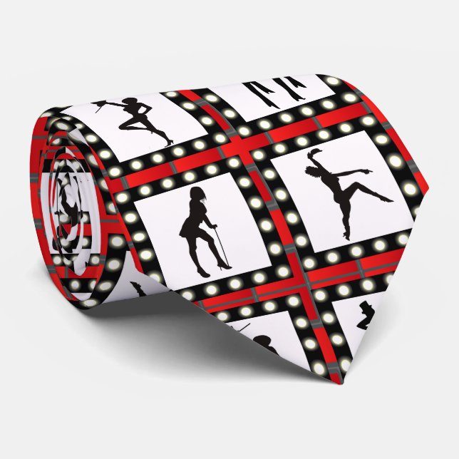 Dance Cabaret Showtjejer Dancing Print Slips (Rullad)