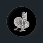Dance Cat Cute Dance Dancing Knapp<br><div class="desc">Dance Cat Cute Dance Dancing</div>