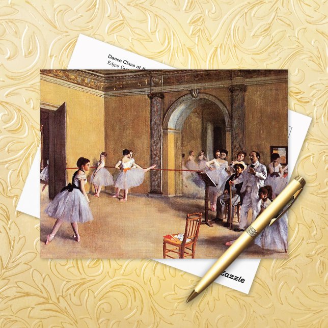 Dance Class at the Opera Edgar Degas Vykort (Skapare uppladdad)