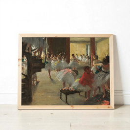 Dance Class, Degas Art Poster