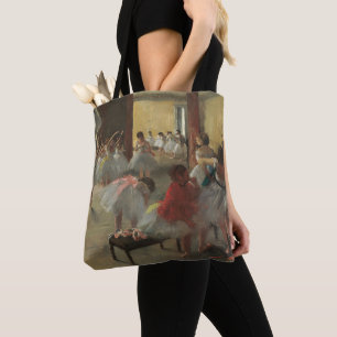 Dance Class, Degas Art Tygkasse